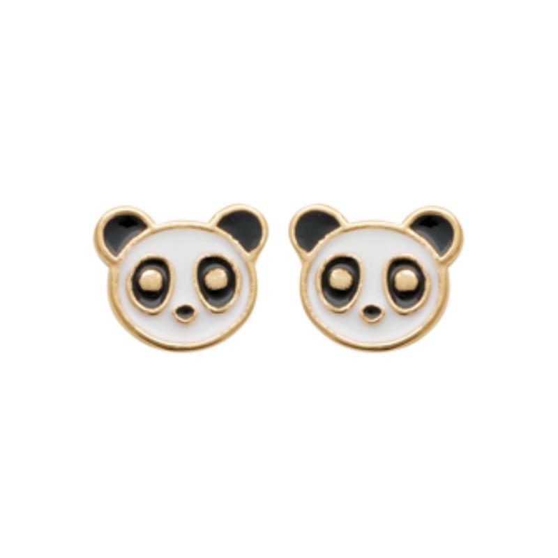 Coque de Nacre Puces d'oreilles plaqué or 23011700