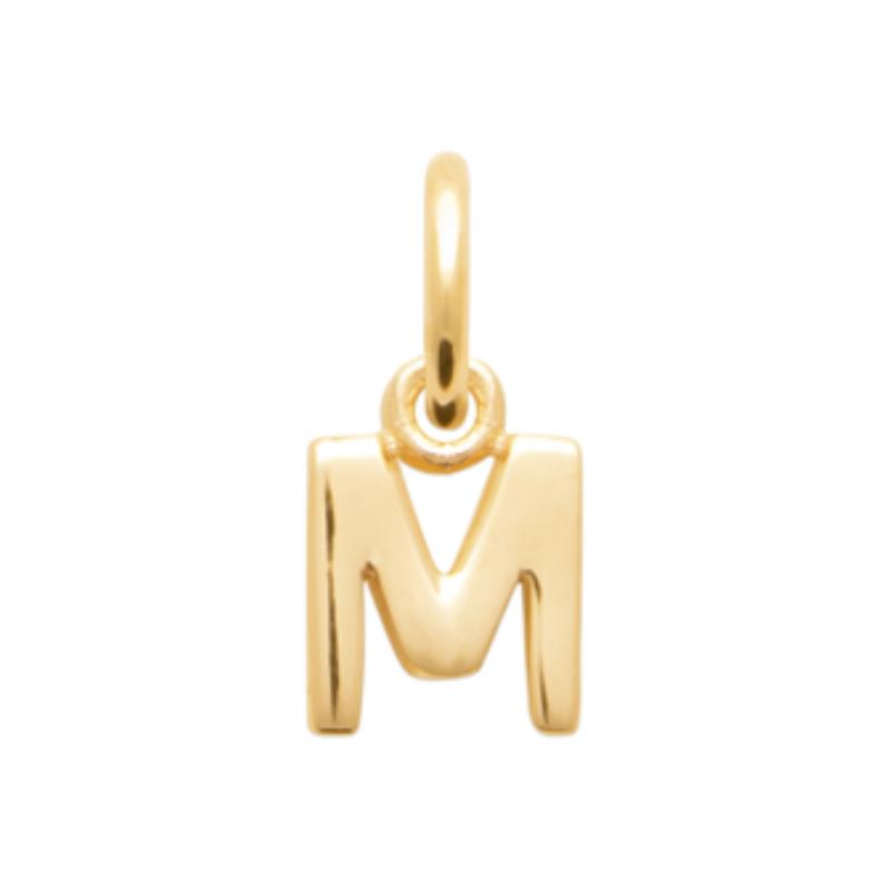 Coque de Nacre Pendentif initiale plaqué or 2775613