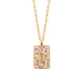 Coque de Nacre Collier plaqué or 974342