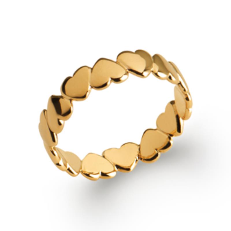 Coque de Nacre Bague plaqué or 2274200