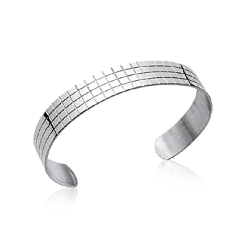 Coque de Nacre Bracelet jonc acier 310774