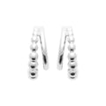 Coque de Nacre Créoles argent 7668400