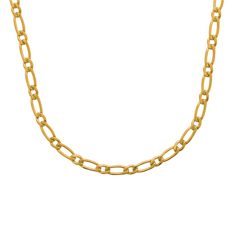 Shark'N Stones Collier acier doré 312482