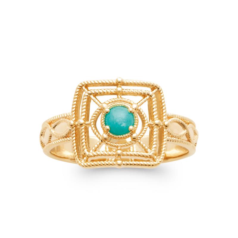 Coque de Nacre Bague plaqué or 2964960