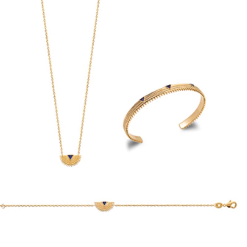 Coque de Nacre Bracelet jonc plaqué or 921694