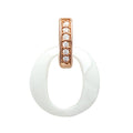 Coque de Nacre Pendentif plaqué or rose 2742810