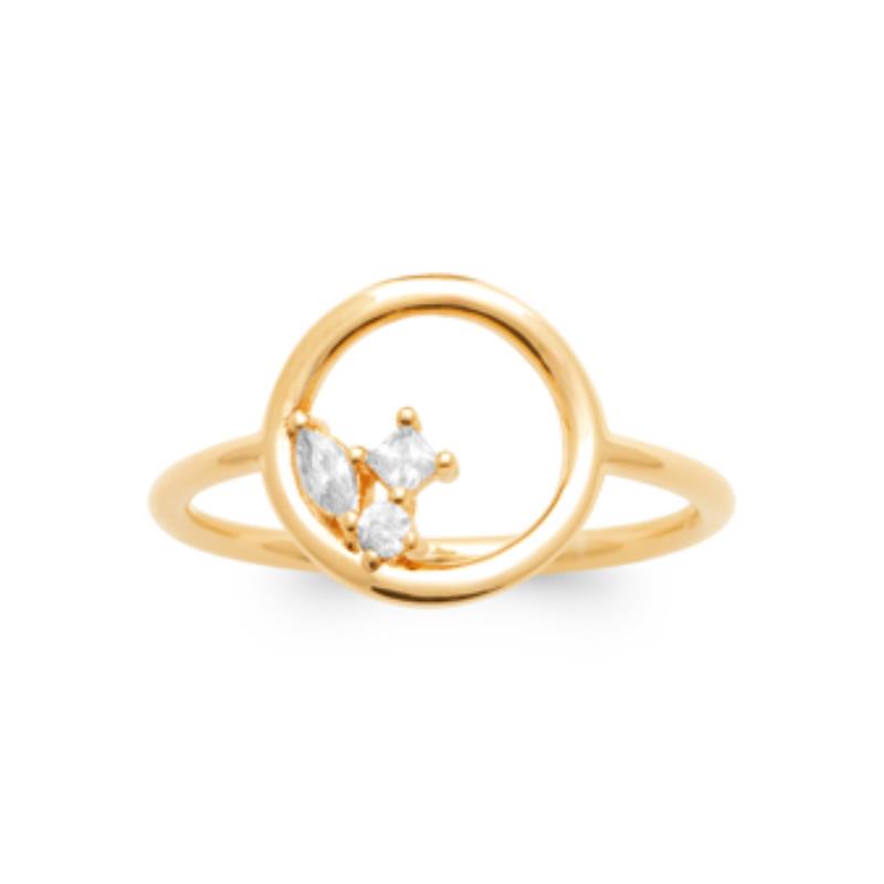 Coque de Nacre Bague plaqué or 2982410