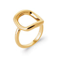Coque de Nacre Bague plaqué or 2928100