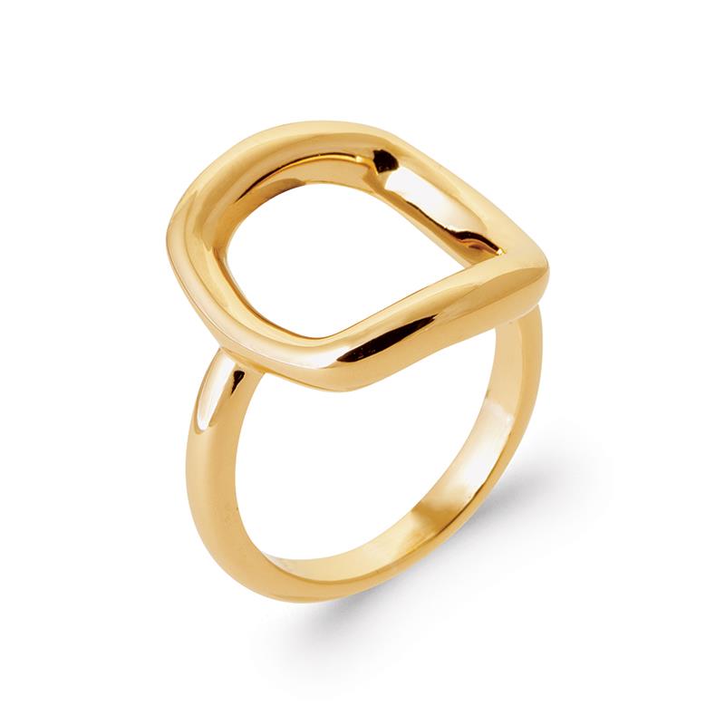 Coque de Nacre Bague plaqué or 2928100