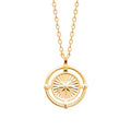 Coque de Nacre Collier plaqué or 922253