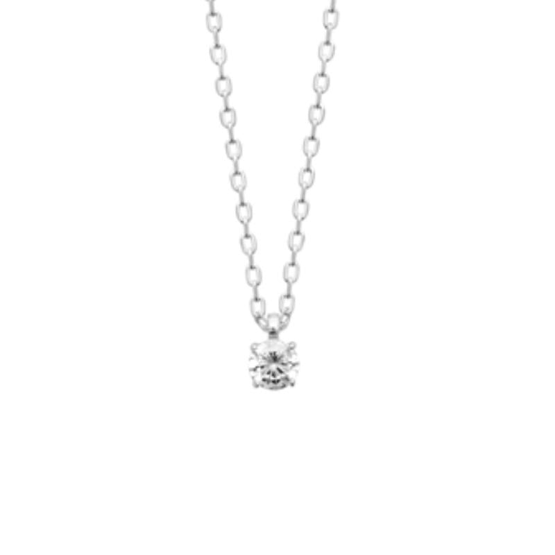 Coque de Nacre Collier argent 873074