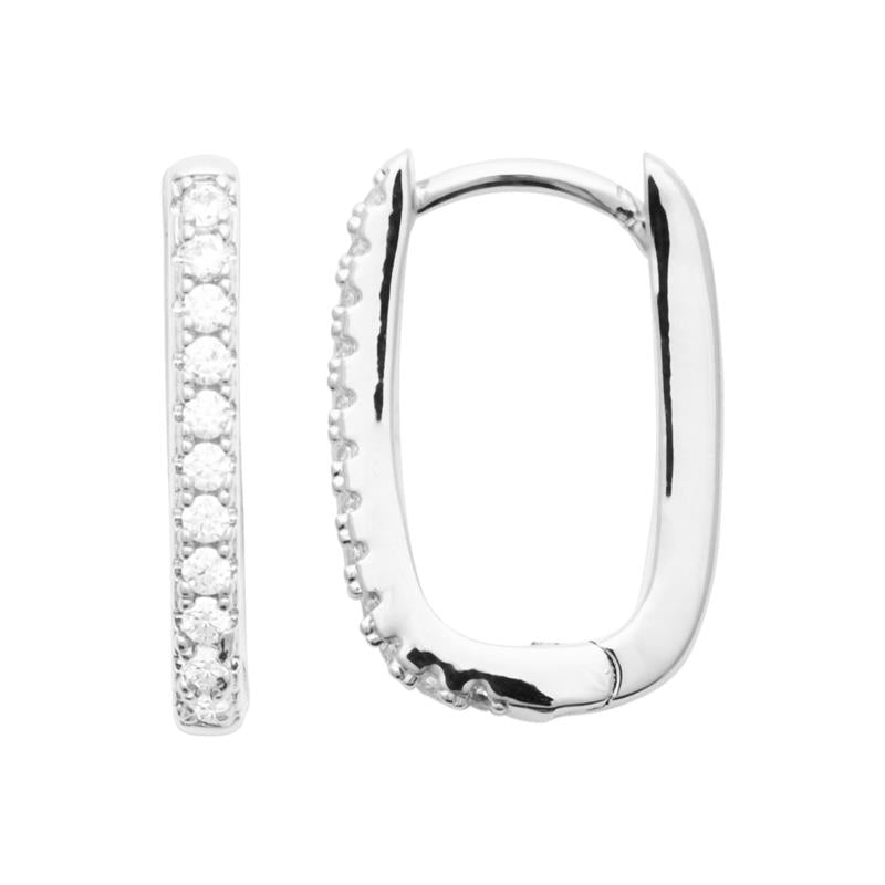 Coque de Nacre Créoles argent 1668810