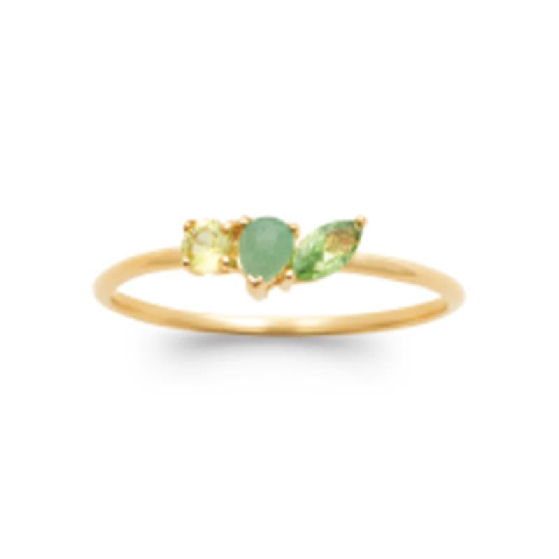 Coque de Nacre Bague plaqué or 2976150