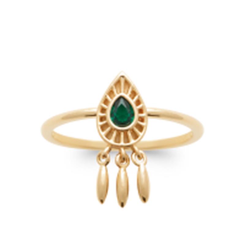 Coque de Nacre Bague plaqué or 2964050