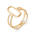 Coque de Nacre Bague plaqué or 2975900
