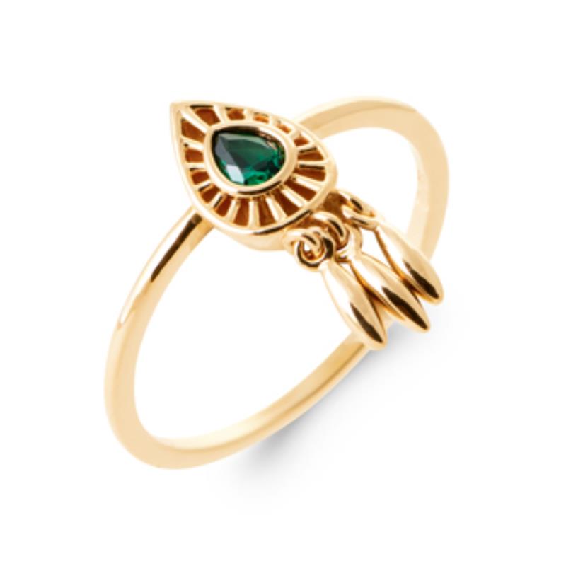 Coque de Nacre Bague plaqué or 2964050