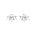 Coque de Nacre Puces d'oreilles argent 13048410
