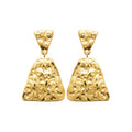 Coque de Nacre Boucles d'oreilles acier doré 3115209