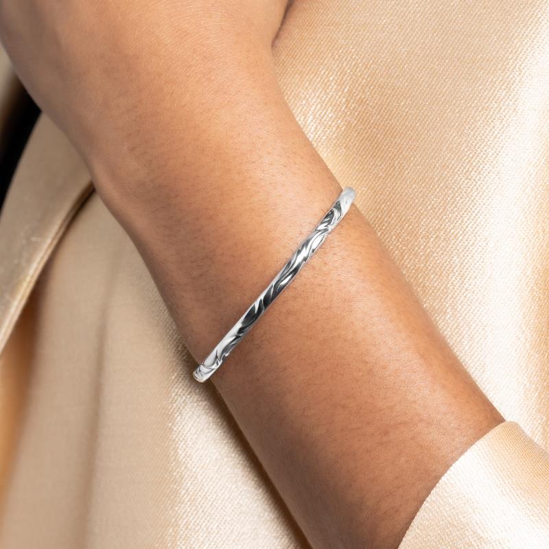 Coque de Nacre Bracelet jonc argent 722167