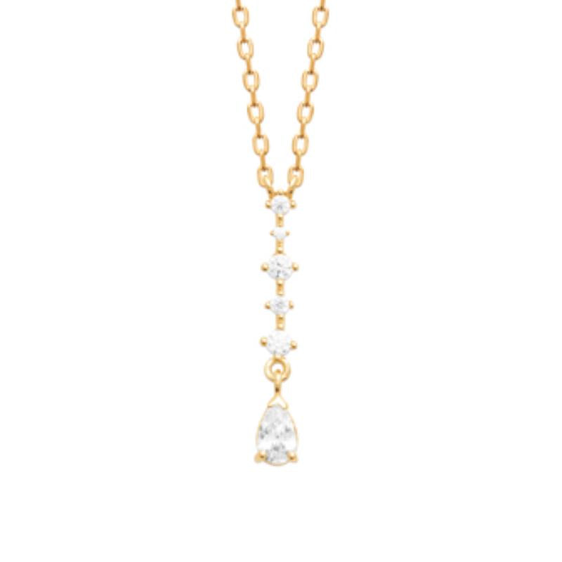 Coque de Nacre Collier plaqué or 974170