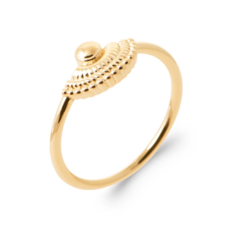 Coque de Nacre Bague plaqué or 2978800