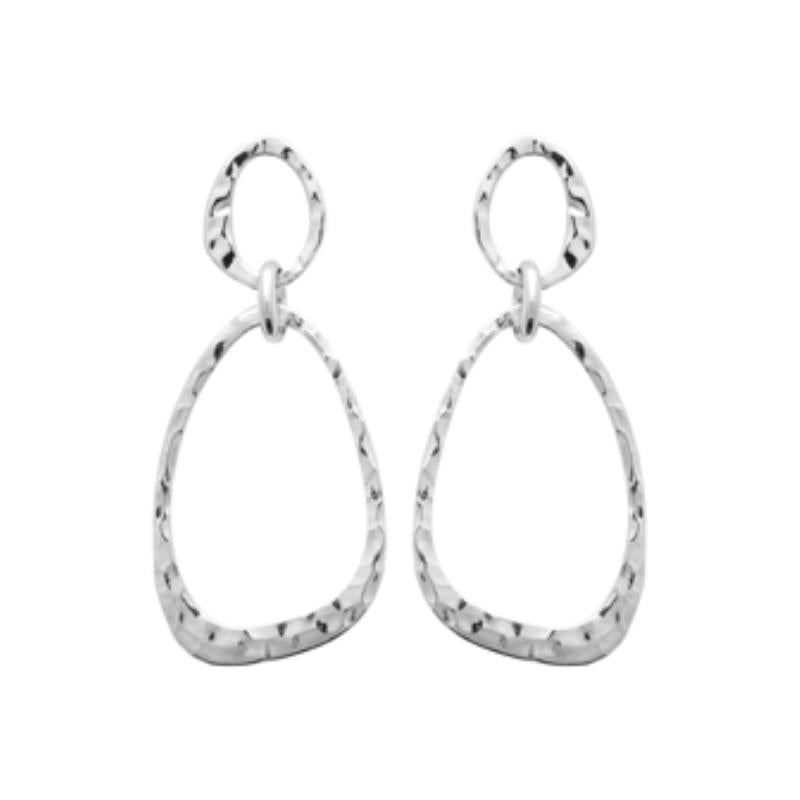 Coque de Nacre Boucles d'oreilles pendantes argent 73013600