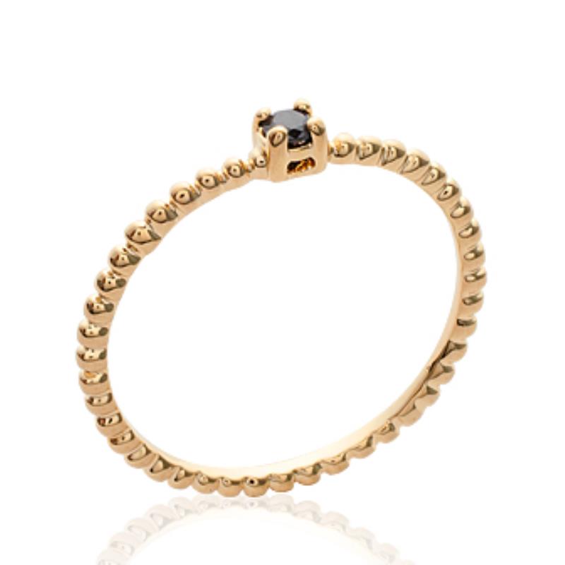 Coque de Nacre Bague solitaire plaqué or 2186607