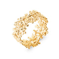 Coque de Nacre Bague plaqué or 2966500