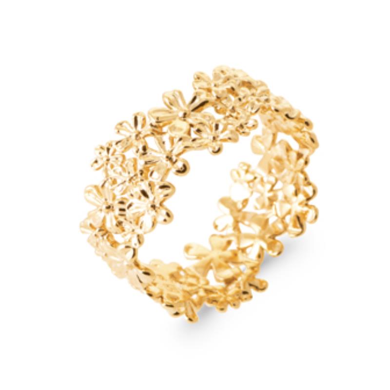 Coque de Nacre Bague plaqué or 2966500