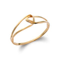 Coque de Nacre Bracelet jonc plaqué or 991006