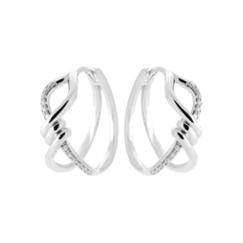 Coque de Nacre Créoles argent 1669610