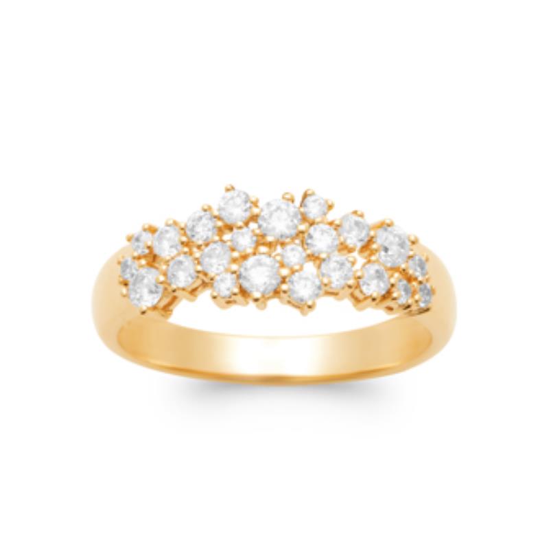 Coque de Nacre Bague plaqué or 2986510