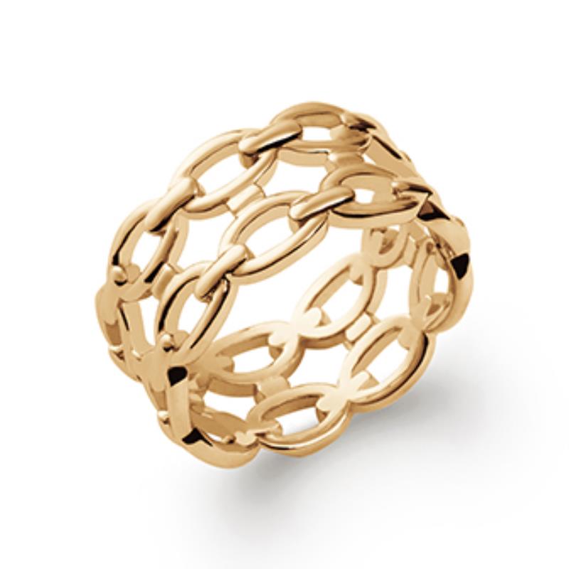 Coque de Nacre Bague plaqué or 2272200
