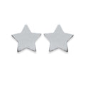 Coque de Nacre Puces d'oreilles argent 14216
