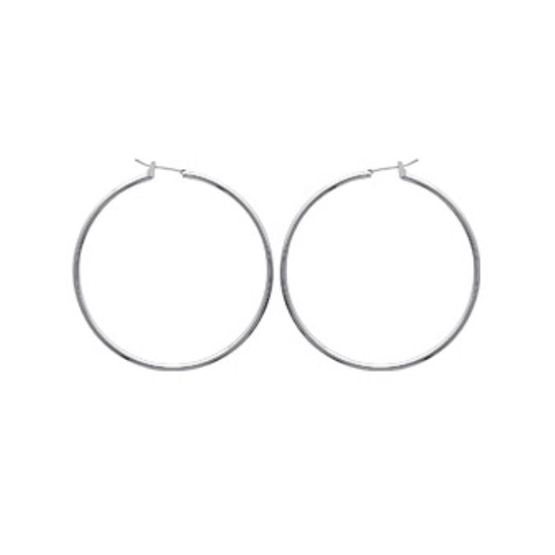 Coque de Nacre Créoles argent 79950