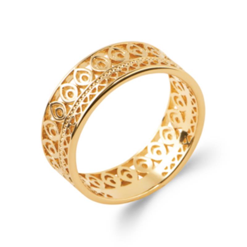 Coque de Nacre Bague plaqué or 2287000