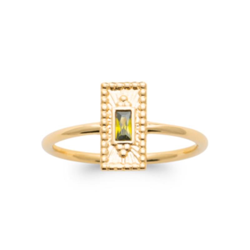 Coque de Nacre Bague plaqué or 2985650