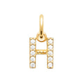 Coque de Nacre Pendentif initiale plaqué or 2776708