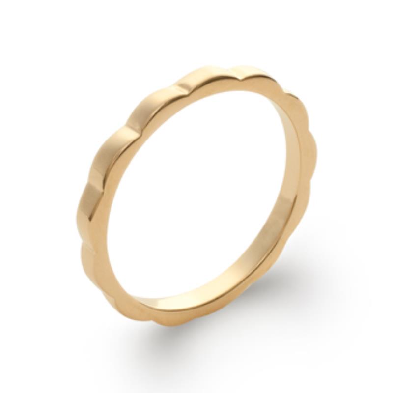 Coque de Nacre Bague plaqué or 2155700