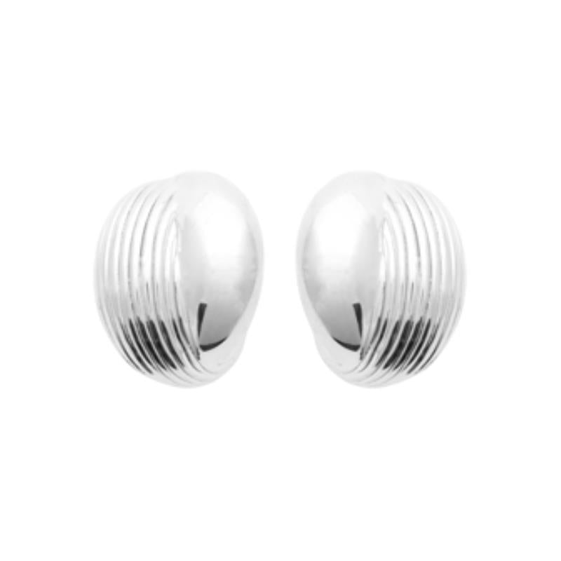 Coque de Nacre Puces d'oreilles argent 73052400