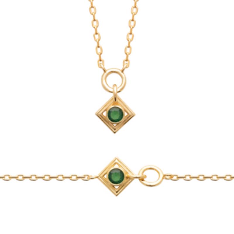 Coque de Nacre Collier plaqué or 973856
