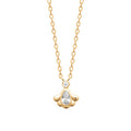 Coque de Nacre Collier plaqué or 974287