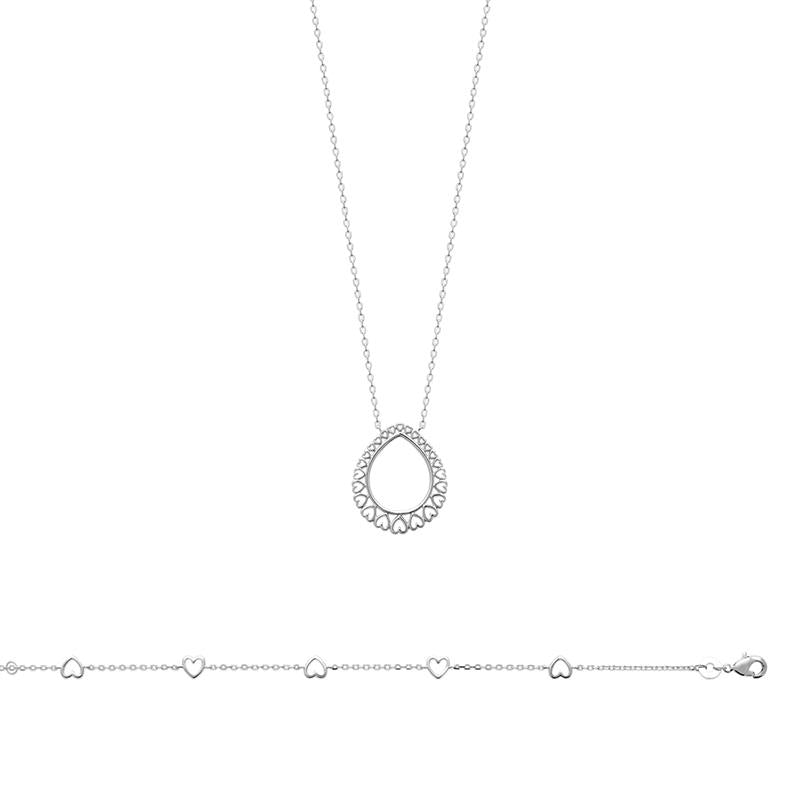 Coque de Nacre Bracelet argent 721901