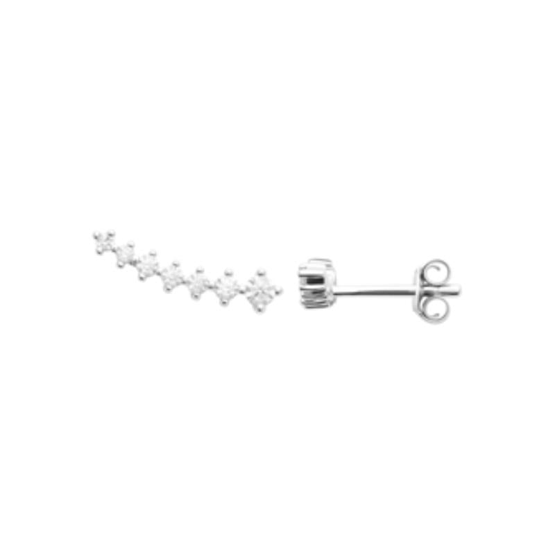 Coque de Nacre Puces d'oreilles argent 13065210