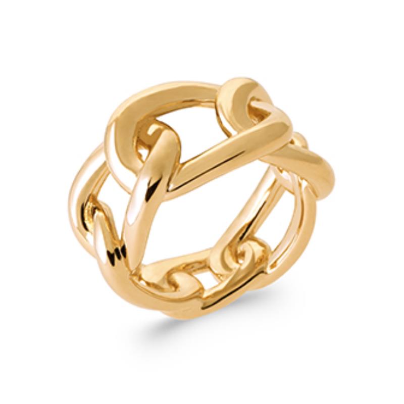 Coque de Nacre Bague plaqué or 2916900