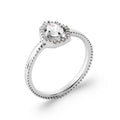 Coque de Nacre Bague solitaire argent 1950410