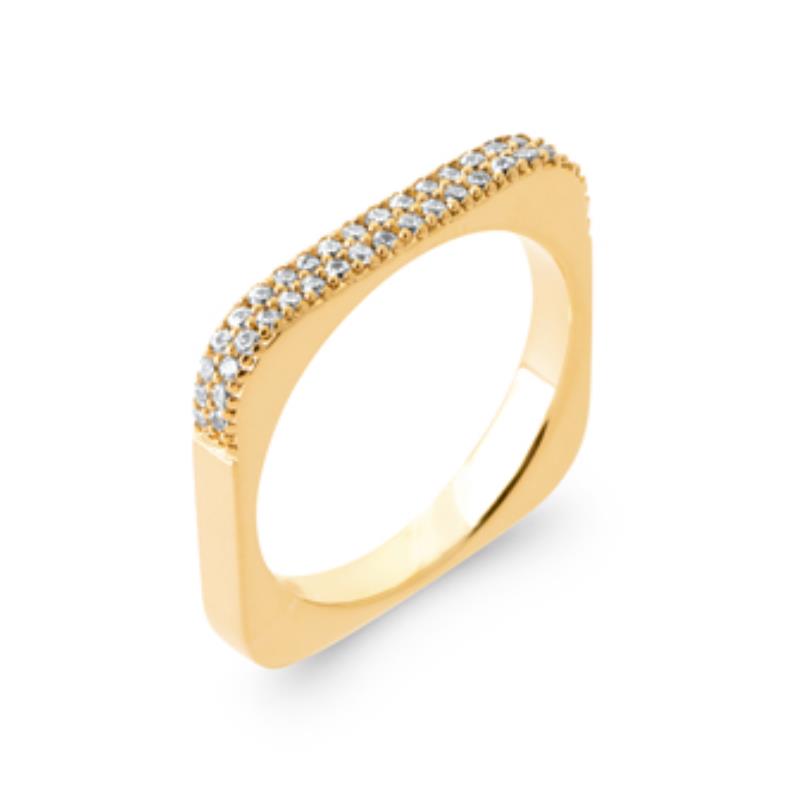 Coque de Nacre Bague plaqué or 2944310
