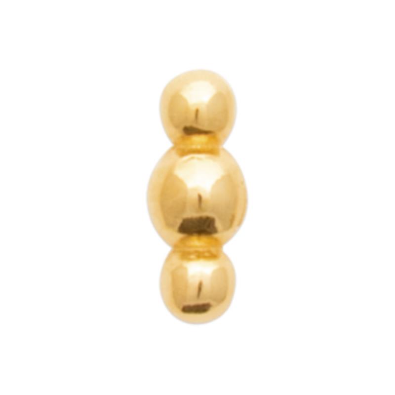 Coque de Nacre Piercing plaqué or 23071200