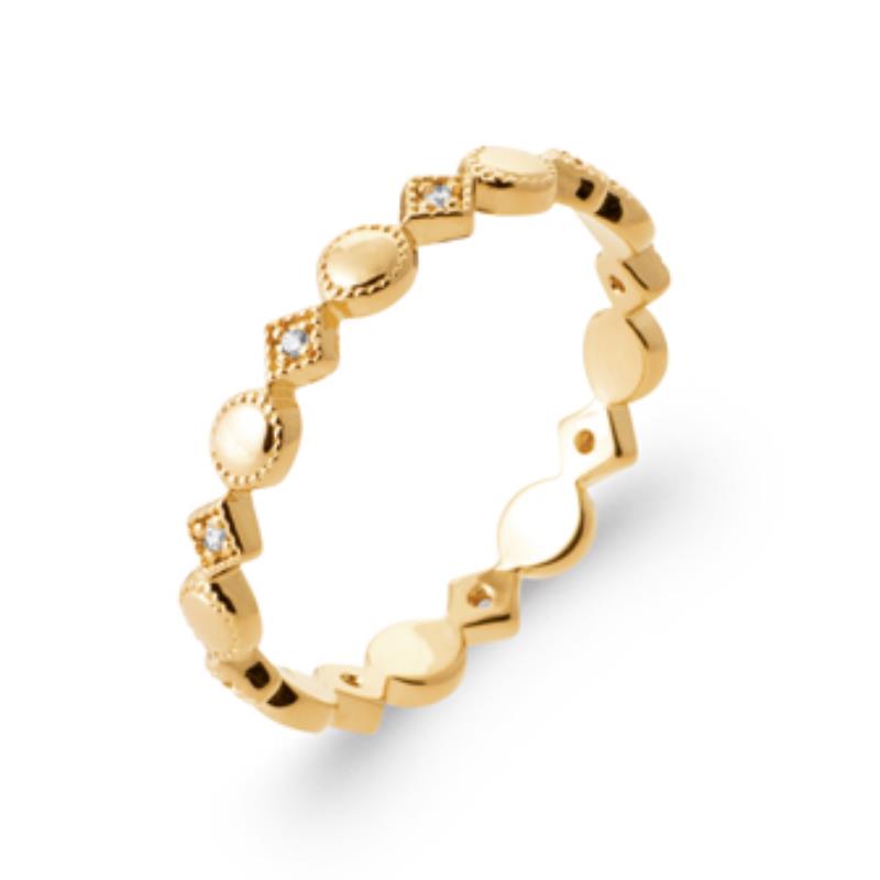 Coque de Nacre Bague plaqué or 2941110