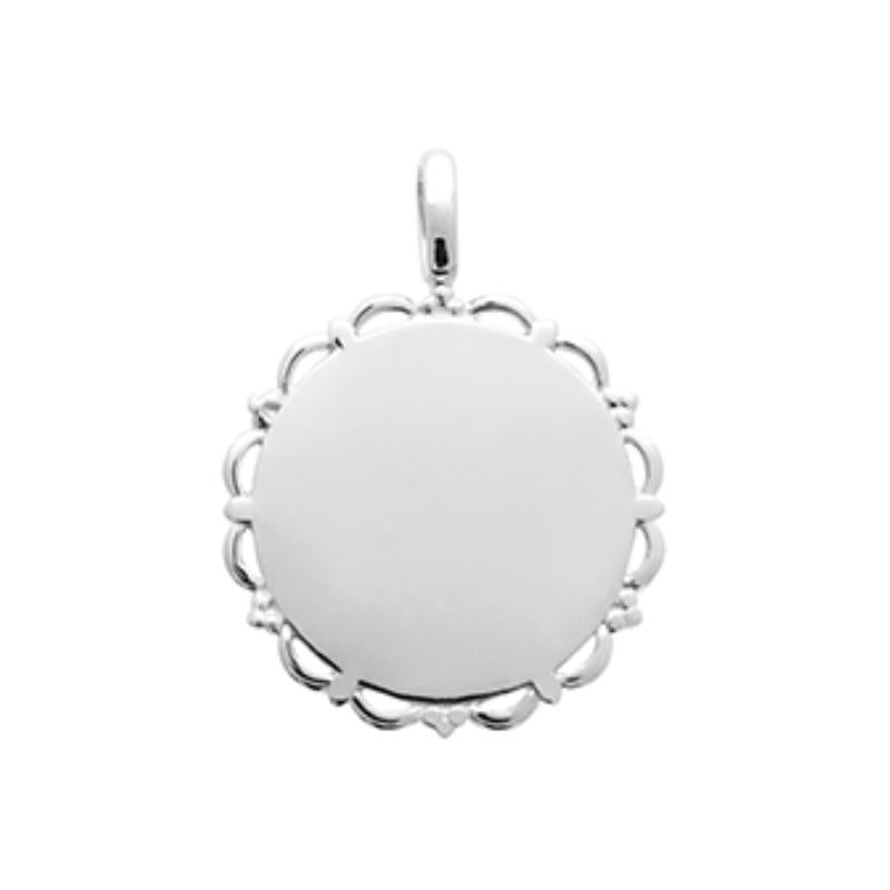 Coque de Nacre Médaille argent 7770300